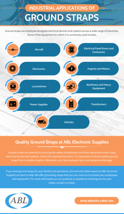 INDUSTRIAL APPLICATIONS OF GROUND STRAPS